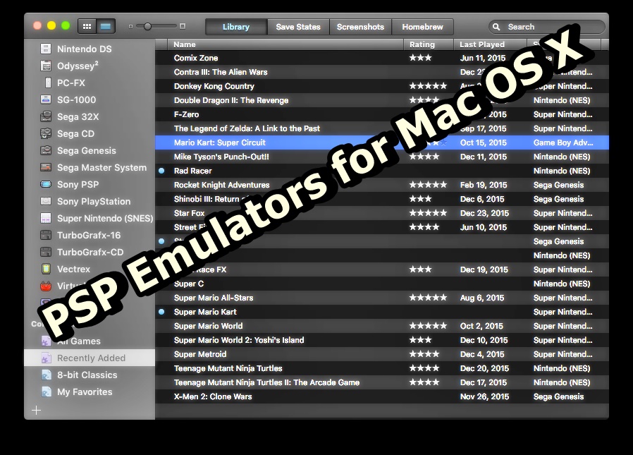 sony playstation emulator mac download
